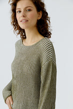 Ribbed Knit Jumper - Khaki