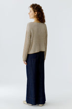 Ribbed Knit Jumper - Camel