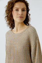 Ribbed Knit Jumper - Camel