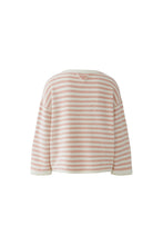 Soft Pink Striped Knit Jumper