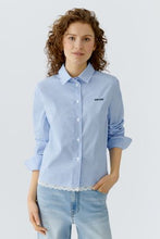 Shirt with Lace Hem Detail