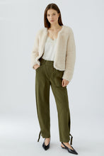 Cream Faux Fur Jacket