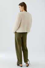 Cream Faux Fur Jacket