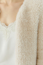 Cream Faux Fur Jacket