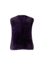 OUI Faux Fur Knitted Waistcoat