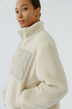 Cream Teddy Fleece Jacket