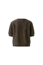 Cashmere Short Sleeve Knit - Mulch