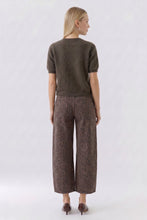 Cashmere Short Sleeve Knit - Mulch