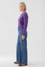 Violet Knit Jumper