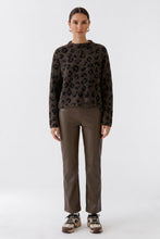 Chocolate Faux Leather Trousers