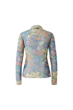 Vintage Floral Mesh Top