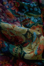 Vintage Floral Print Scarf