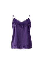 Plum Lace Trim Cami
