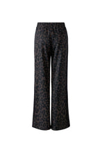 Leopard Print Wide Leg Trousers