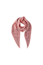 Dusty Rose Bandana Scarf