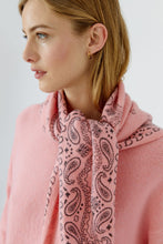 Dusty Rose Bandana Scarf