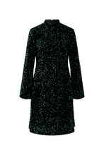 Emerald Green Sequin Mini Dress