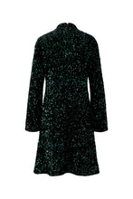 Emerald Green Sequin Mini Dress
