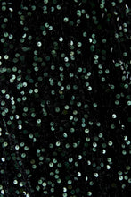 Emerald Green Sequin Mini Dress