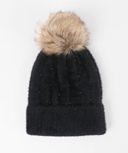 Alora Beanie with Faux Fur Pom