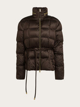 High Neck Puffer Jacket with Concealed Hood