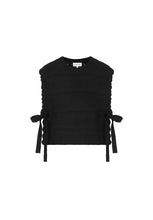 Black Knit Vest