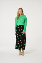Molly Scrunch Pullover - Green Apple