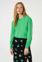 Molly Scrunch Pullover - Green Apple