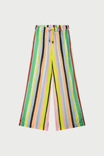Multi-Stripe Wide-Leg Trousers