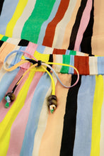 Multi-Stripe Wide-Leg Trousers