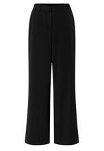 Yas Sussi Wide-Leg Trousers – Black