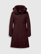 May Coat in Dark Plum