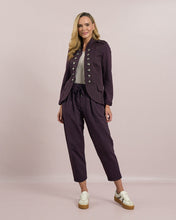 Barrel Joggers - Mulberry