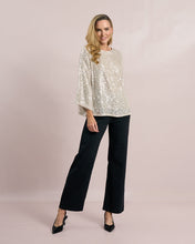 Wide-Leg Black Denim