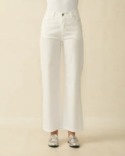 Wide Leg Trousers - White