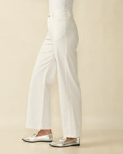 Wide Leg Trousers - White