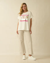 Graphic Metallic Heart T-Shirt