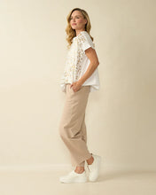 Gold Foil Leopard Print T-Shirt - White