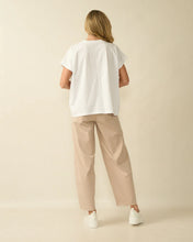 Gold Foil Leopard Print T-Shirt - White