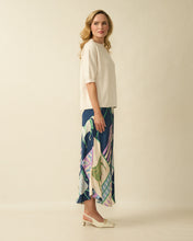 Cream Short-Sleeve Knit Jumper