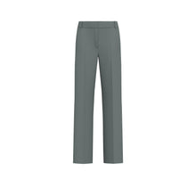 Tailored Twill Trousers with Pressed Pleats - Dark Blue