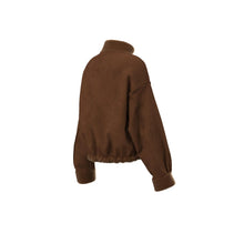Reversible Bomber Jacket – Cognac