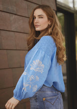 Elly Blouse - Spring Blue