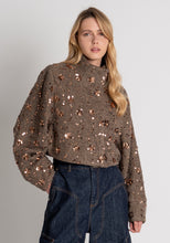 Sequin Herringbone Jacket