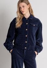 Corduroy Button Front Jacket