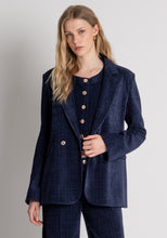 Double Breasted Corduroy Blazer