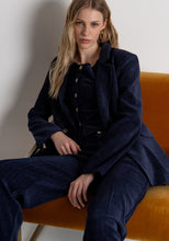 Double Breasted Corduroy Blazer