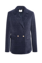 Double Breasted Corduroy Blazer