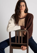 Mocha Colour Block Jumper