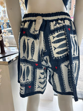 Nautical Fish Print Shorts